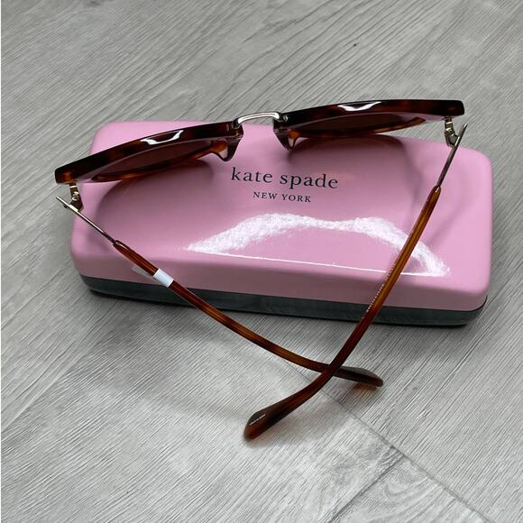 Kate Spade  50MM DARK HAVANA Round Sunglasses main image 7